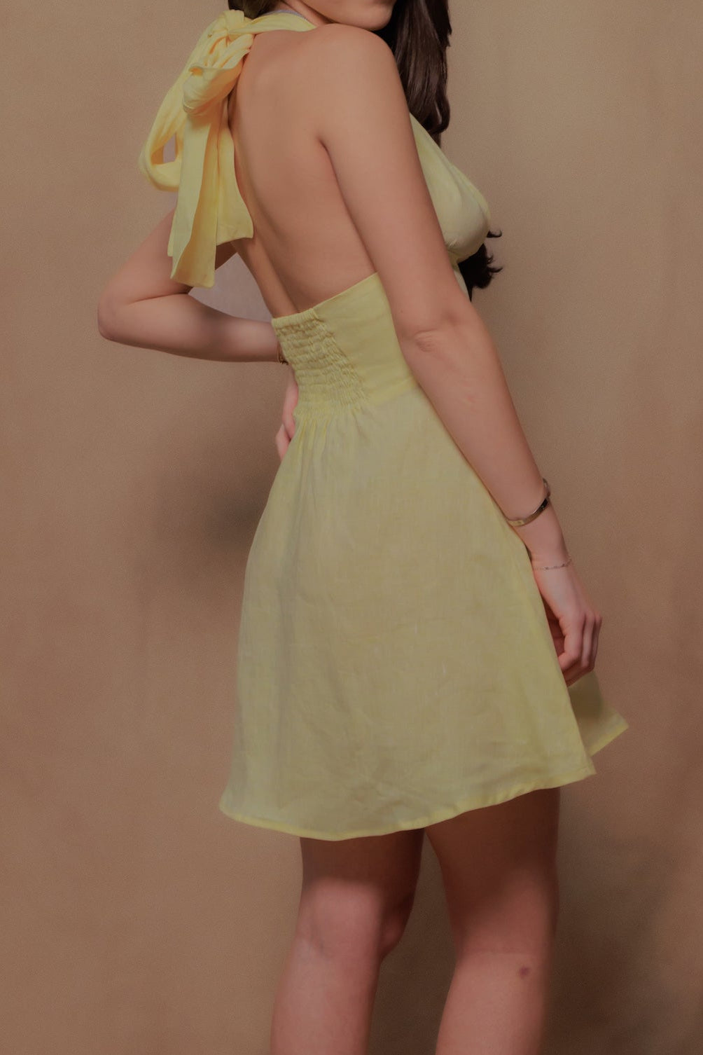 The Roby Dress in Miele