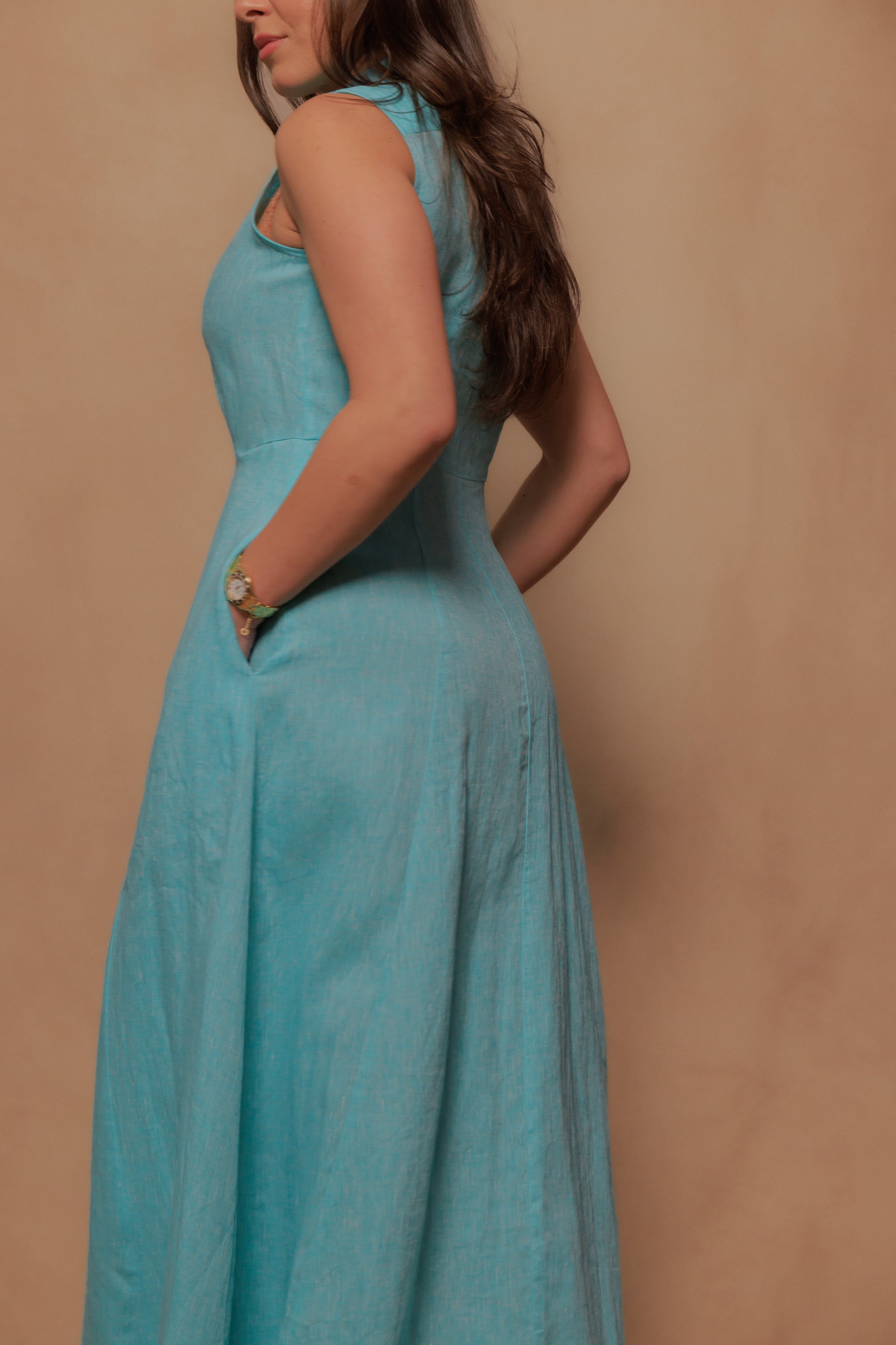 The Tina Dress in Mare