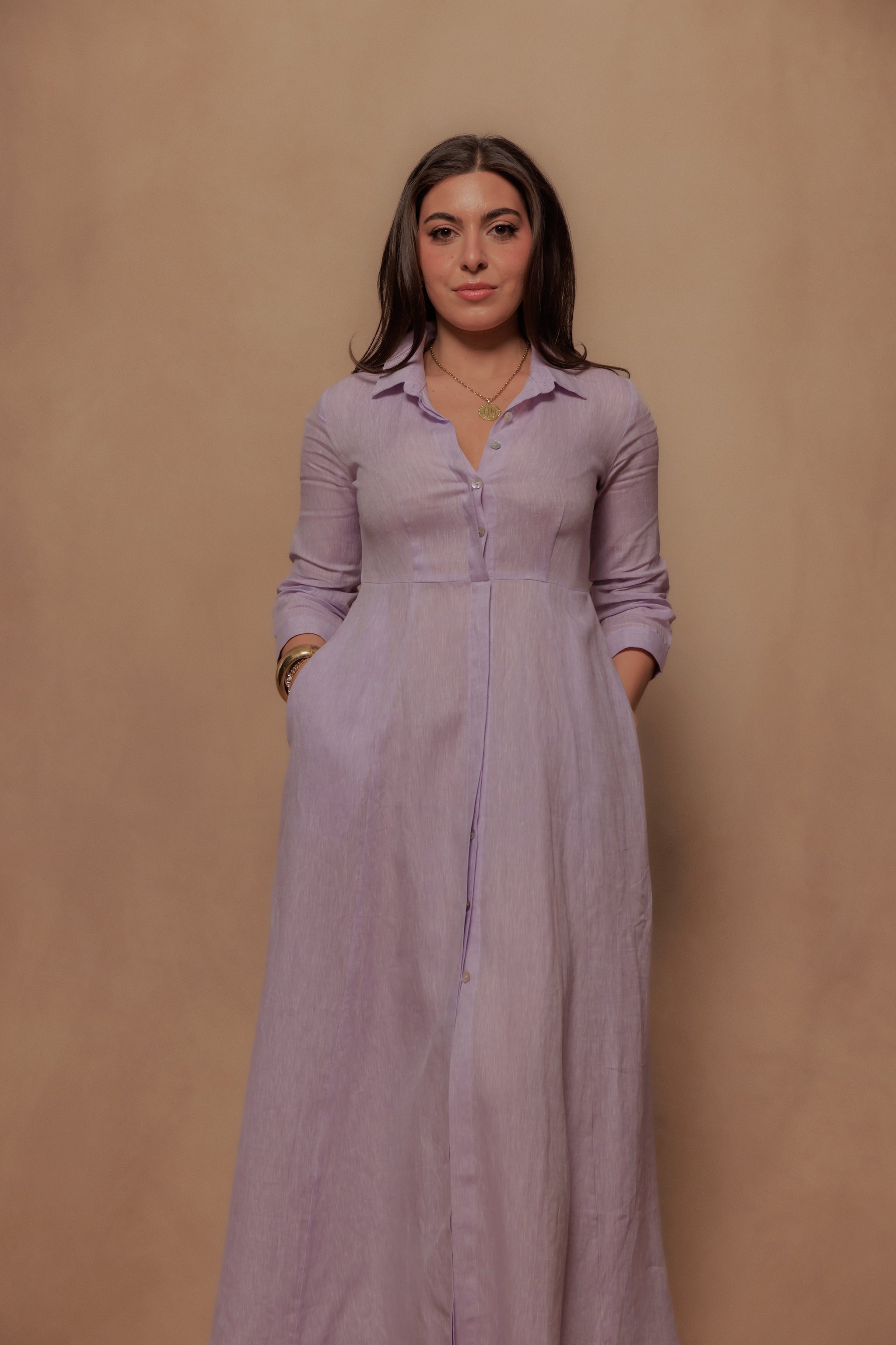 The Signature Dress in Lilla