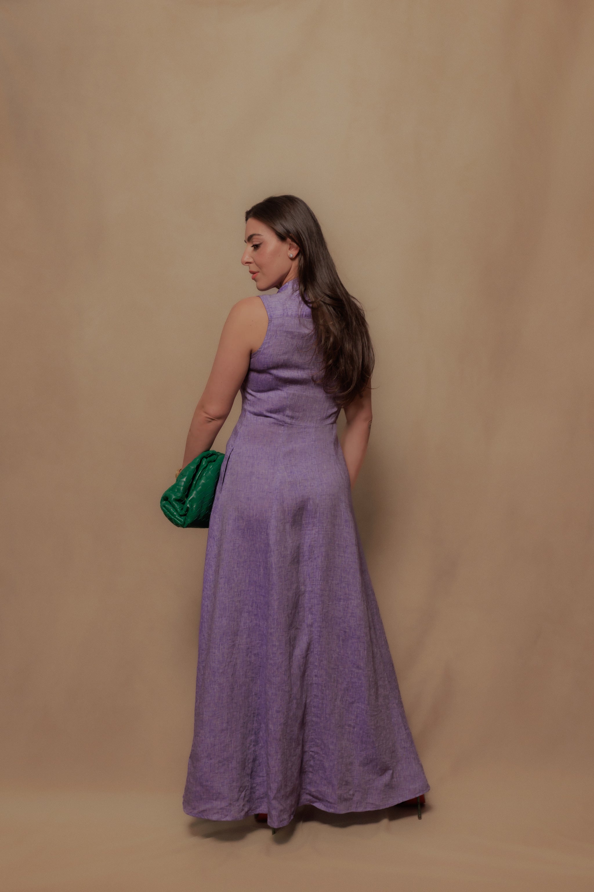The Tina Dress in Viola