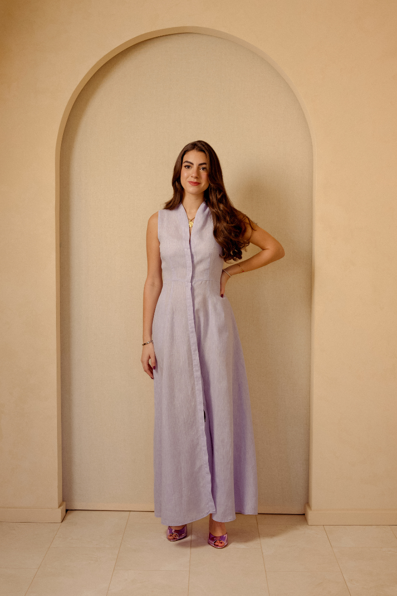 The Capri Signature Maxi Dress in Lilac The Capri Signature Maxi Dress in Lilac