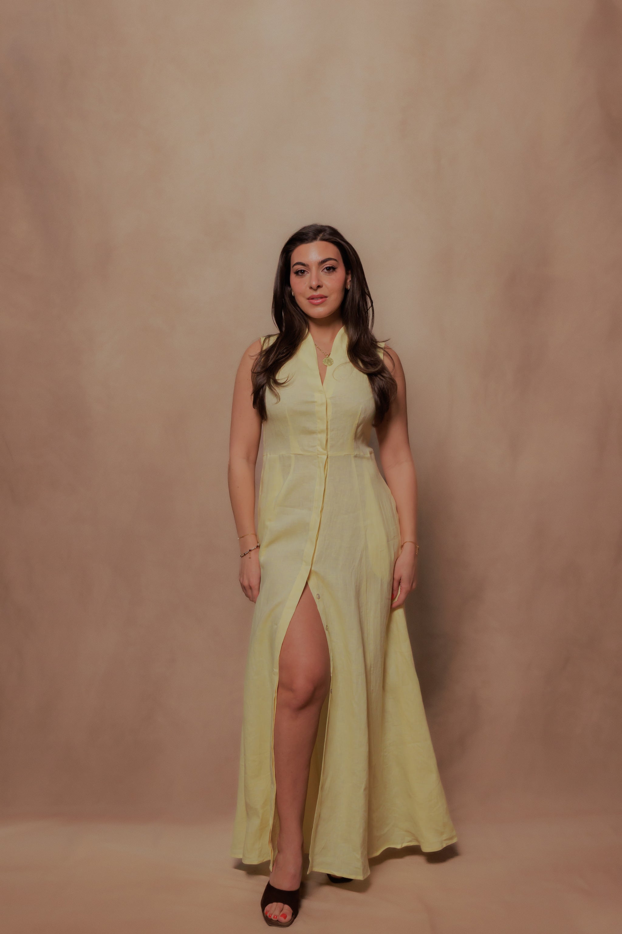The Tina Dress in Miele