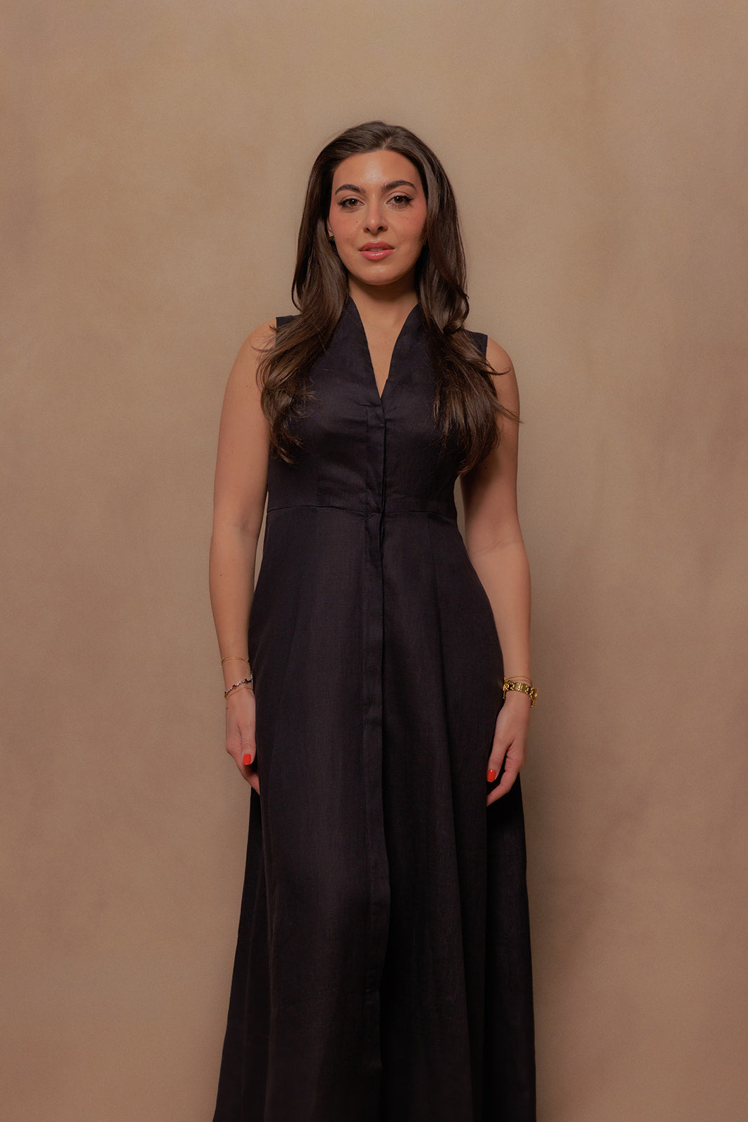 The Tina Dress in Black