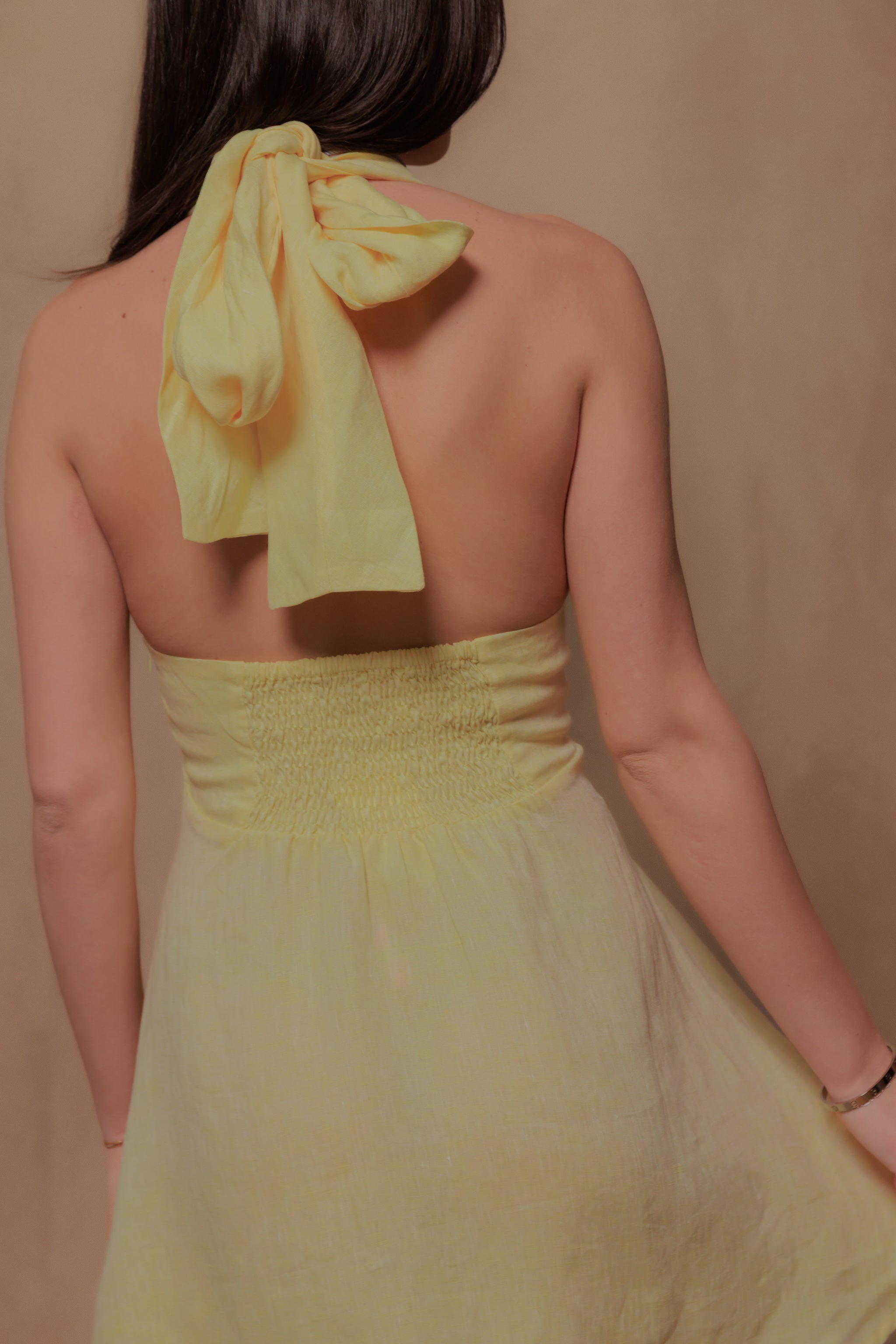 The Roby Dress in Miele
