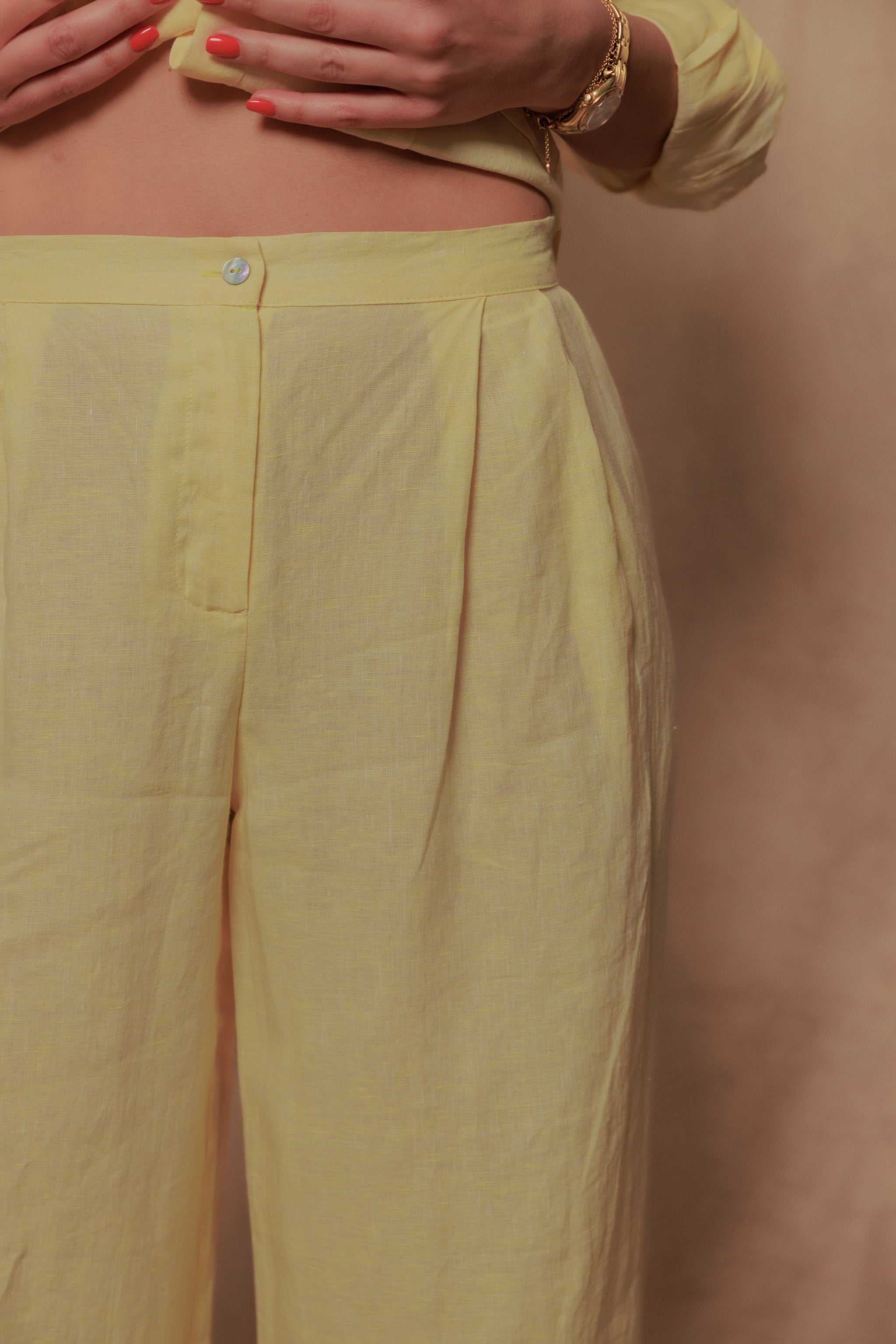 The Riviera Linen Pant